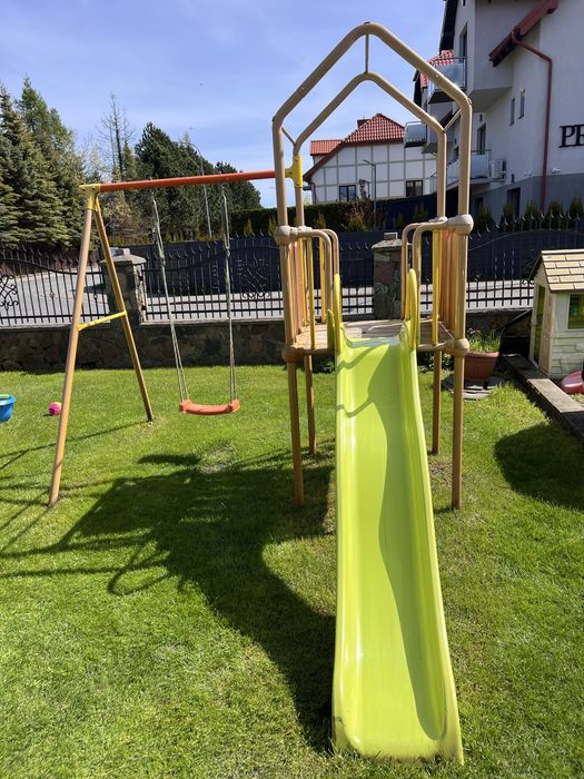 Plac zabaw, huśtawka, zjezdzalnia Kettler