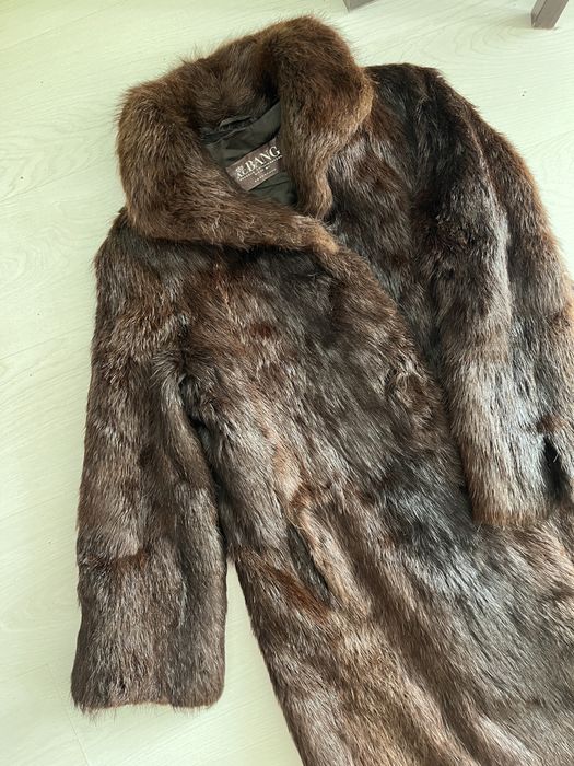 Futro z nutrii kurtka zimowa