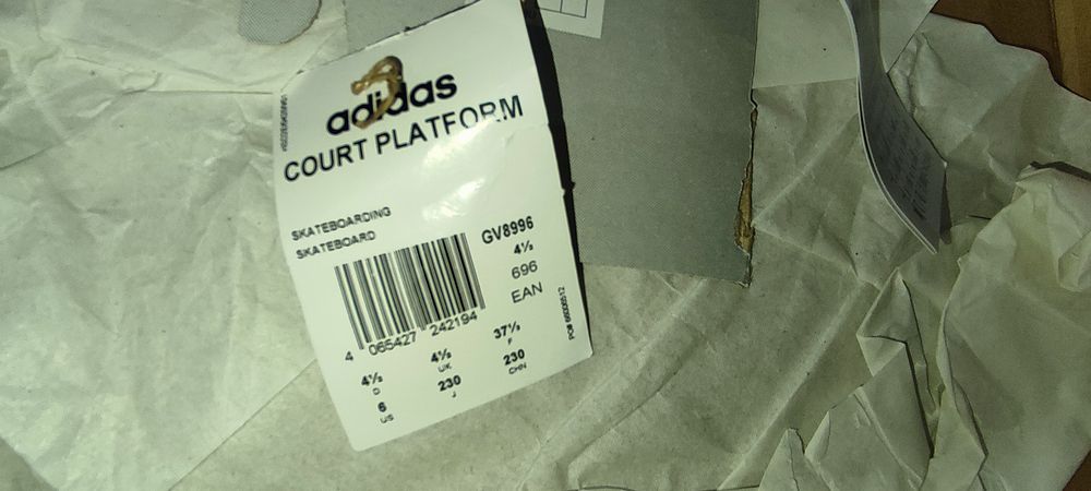 Pudełko oryginalne Adidas