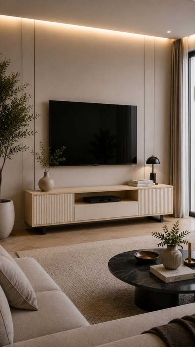RTV PREMIUM 140 cm kaszmir  - fronty ryflowane - PRODUCENT