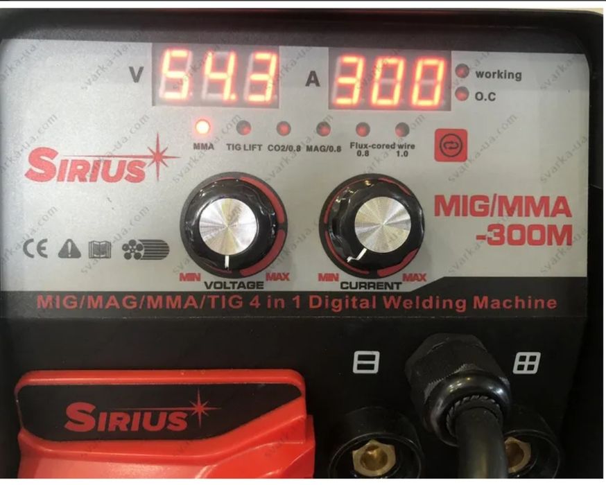 Полуавтомат Сириус 300М синергетика