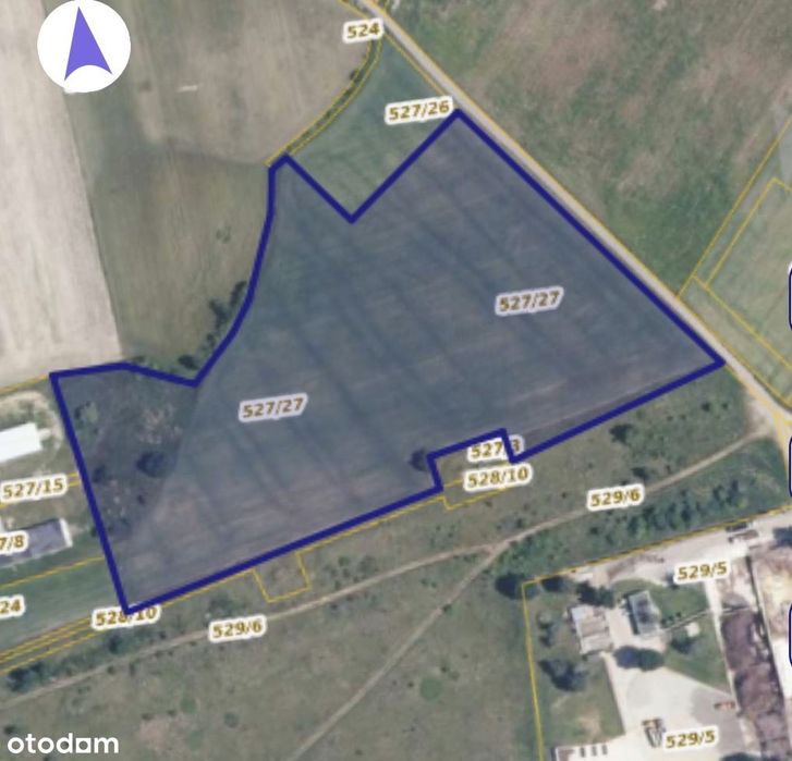 Działka Przemysłowo - Usługowa Prusice woj. Dolnośląskie