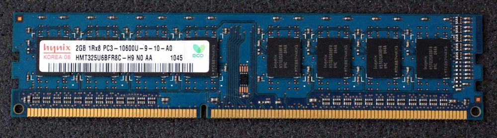 Модуль пам`яті Hynix DDR3 2GB 1333 Mhz 10600U БУ