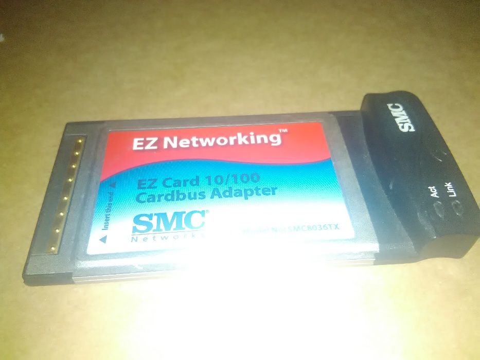 placa pcmcia Smc EZ Card 10/100 lan