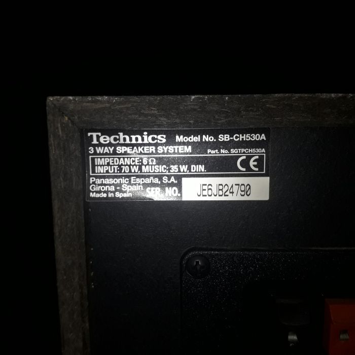 Aparelhagem Technics SC-CH570/CH540