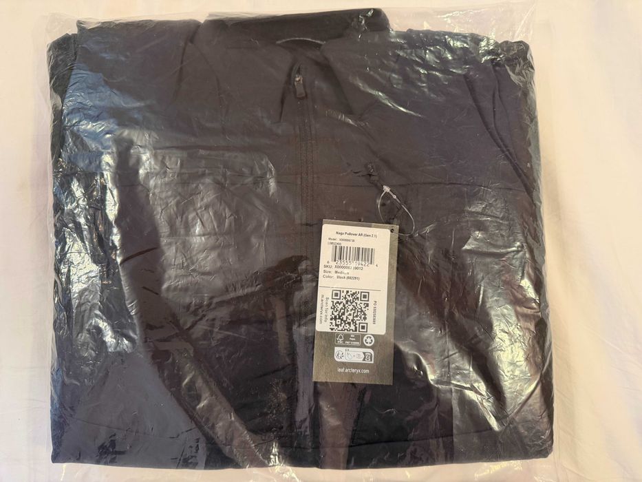 Arcteryx LEAF Naga Pullover AR Gen 2.1. Black w M. Nowy.