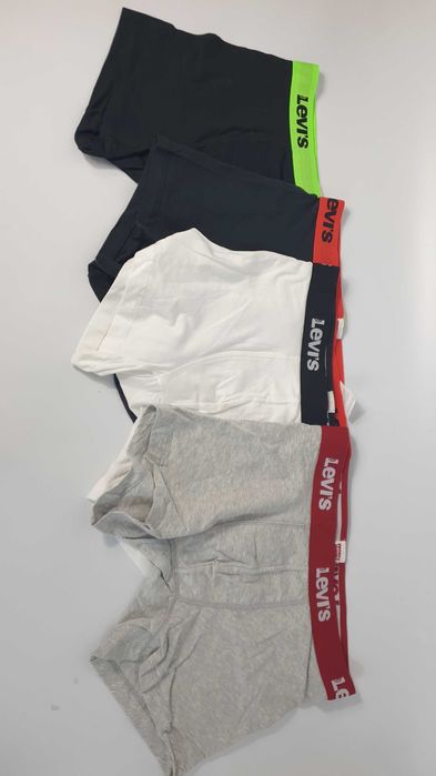 Levi's Majtki Bokserki wielokolorowy 4-pak rozmiar s