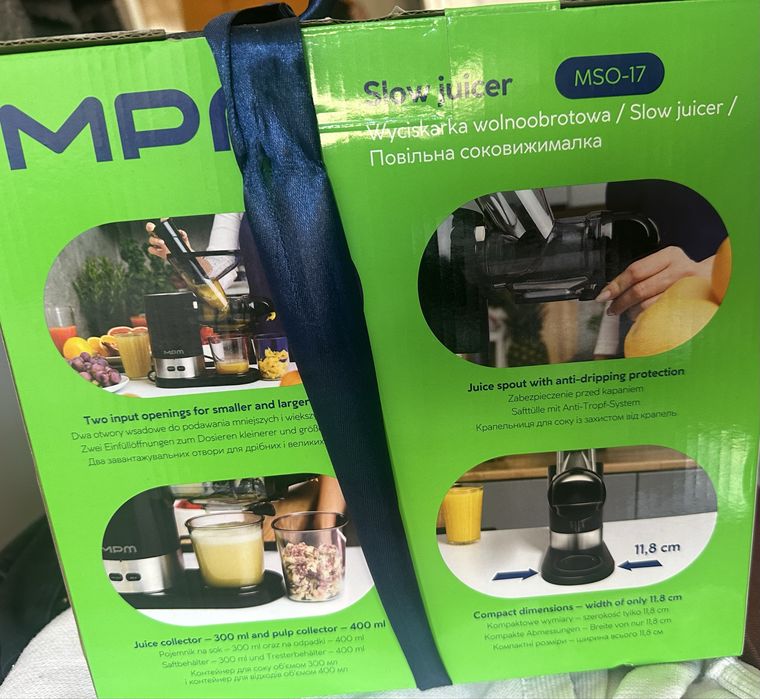Wyciskarka wolnoobrotowa MPM MSO-17