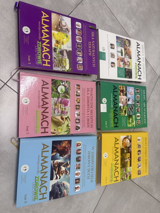 ALMANACH - Miesięcznik ZDROWIE BEZ LEKÓW - 6 Tomów