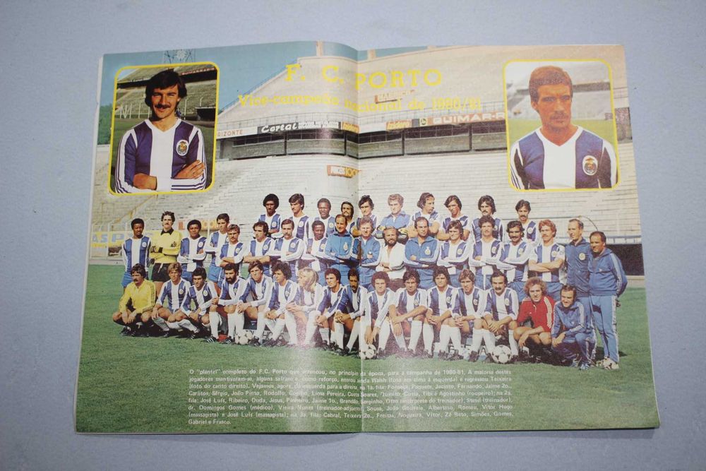 Revista - Idolos 1981 - Maradona - Poster FCP Porto - Futebol