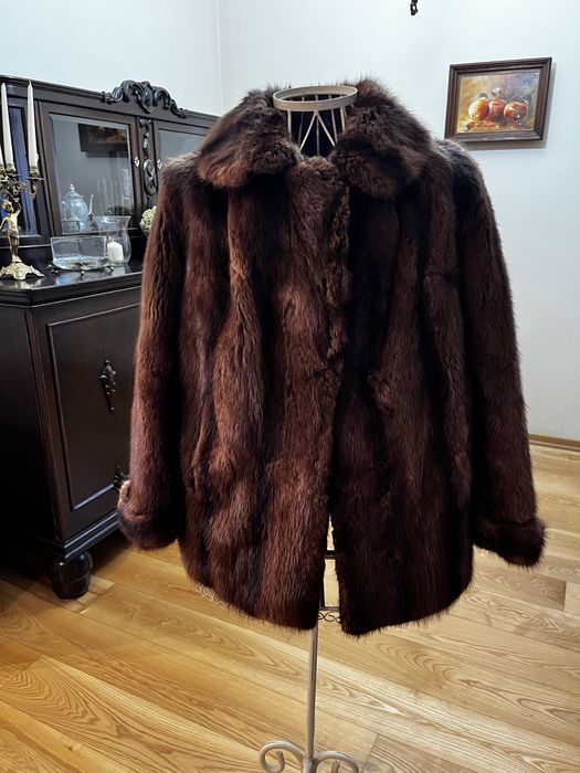 Naturalne futro, rozmiar S/M