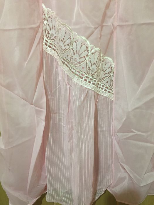 Комбинация сорочка женская ссср размер 170,176-88-96 (44)нежно розовая