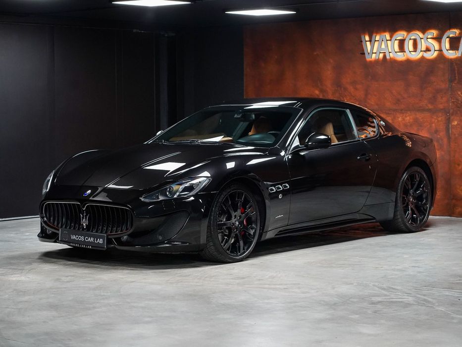 Maserati GranTurismo faktura VAT 23 proc., mały przebieg, wersja SPORT