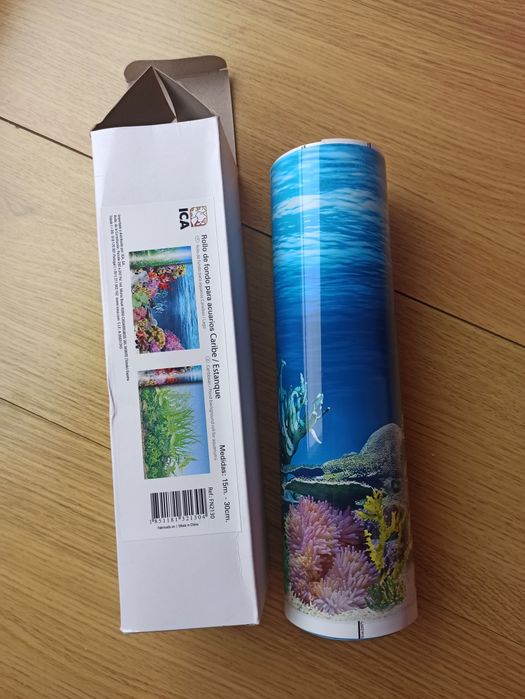 Rolo de fundo para aquários 15 metros 30cm