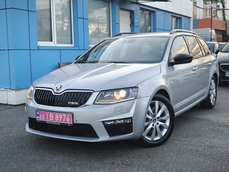 SKODA octavia A7 vRS 2.0 TDI DSG 2013 ВІДЕО