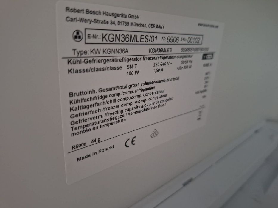 Półka lodówki i Bosch