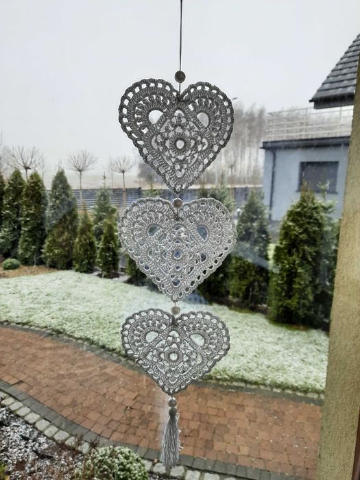 Przepiękne Ozdoby na okno, na ścianę.