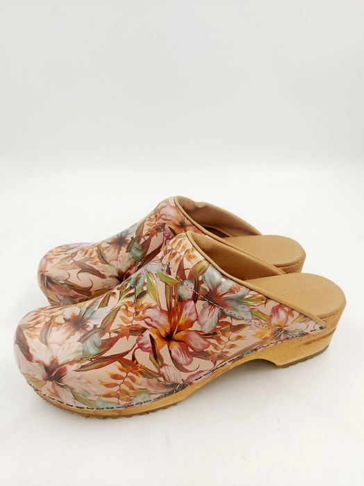 anita Drewniaki i Chodaki SANITA w kwiatki R.42 SA66L