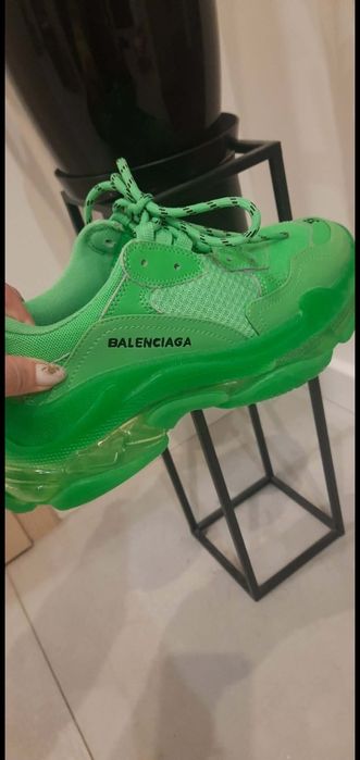 Buty balenciaga zielone