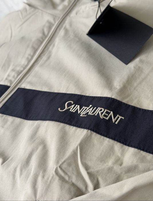 Куртка YSL вітровка Saint Laurent бомбер тренд сезону