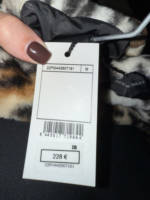 Casaco / blusao purificacion garcia reversivel