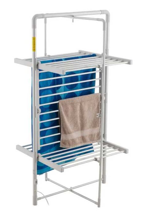 Електрична сушарка для білизни Adler складна сушилка электросушилка