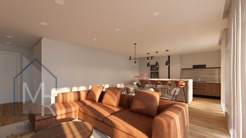 New T3 | 223.7 m² Gross Area | Terrace | Garage | Energy Class A+