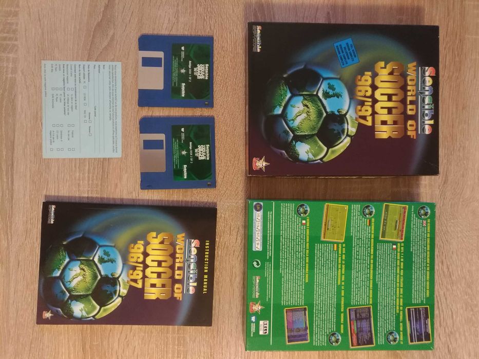 Sensible World of Soccer 96/97, SWOS - gra na komputer Amiga, sprawna