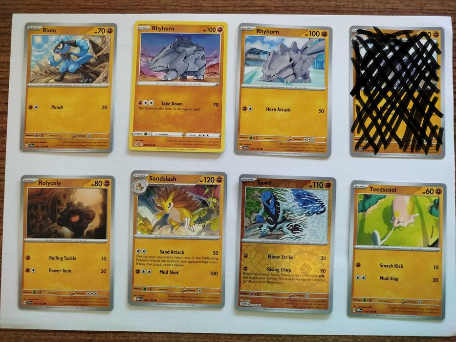 Cartas Pokémon TCG P 1.1