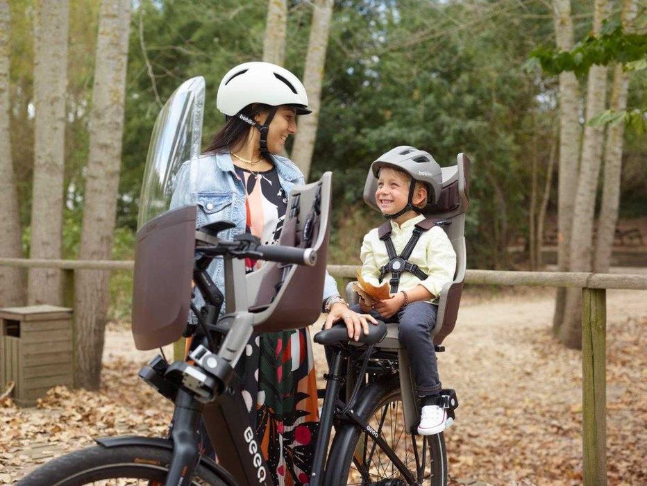 Fotelik rowerowy tylny BOBIKE MAXI TOUR EXCLUSIVE na tył