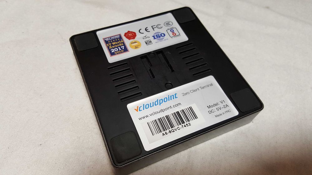 Cloudepoint Zero Client Terminal.