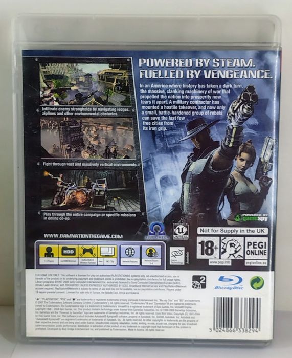Gra PS3 | Damnation