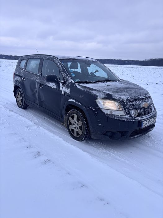 Chevrolet Orlando, hak, 7 osób