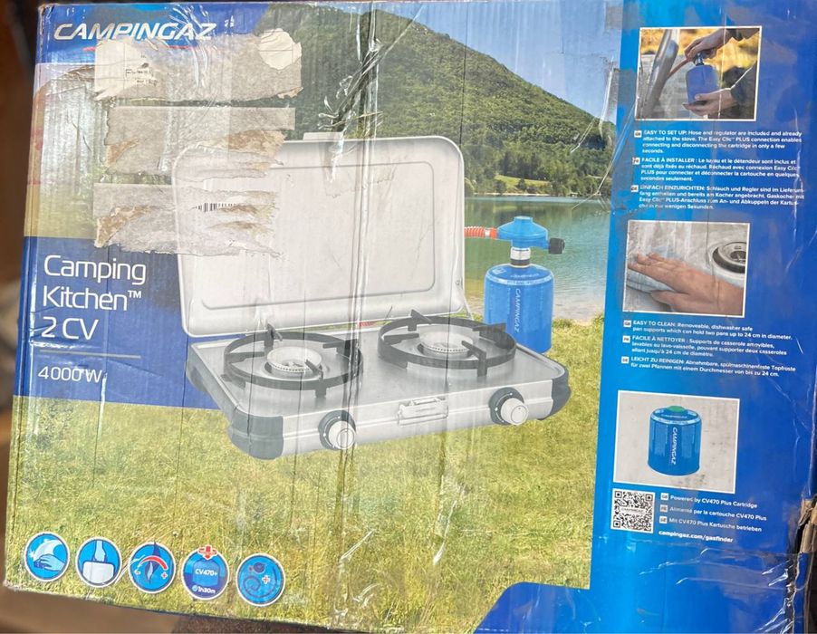 Газова плитка Campingaz Camping Kitchen 2, 2 конфорки