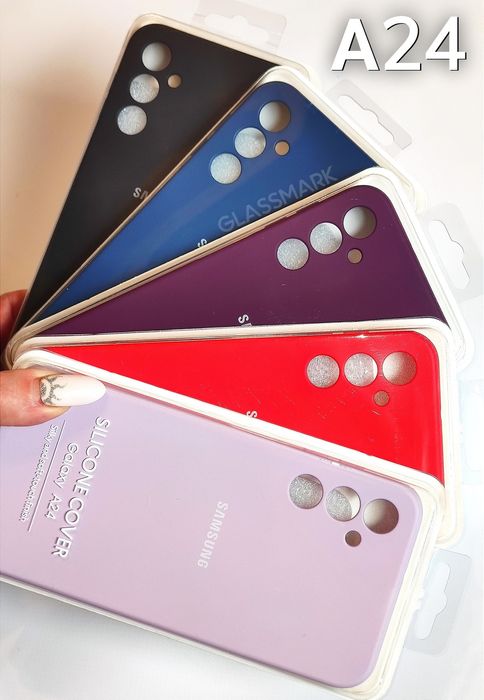 Чохол silicone cover Samsung A54 A34 A24 A14 чехол самсунг