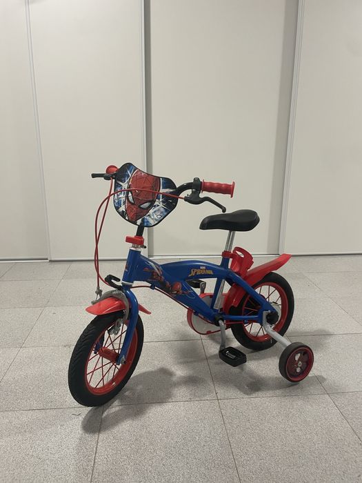 Biclete de Criança Roda 16 Homem Aranha