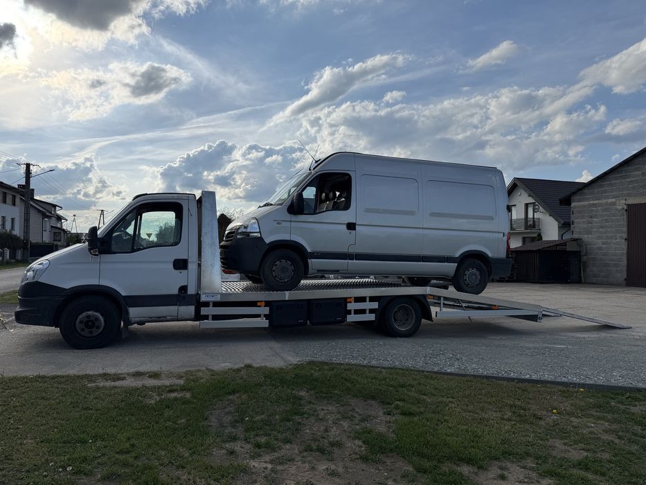 Pomoc drogowa Wrocław 5miejsc holowanie laweta transport Wroclaw