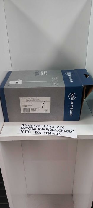 Szczotka toaletowa KFA crom