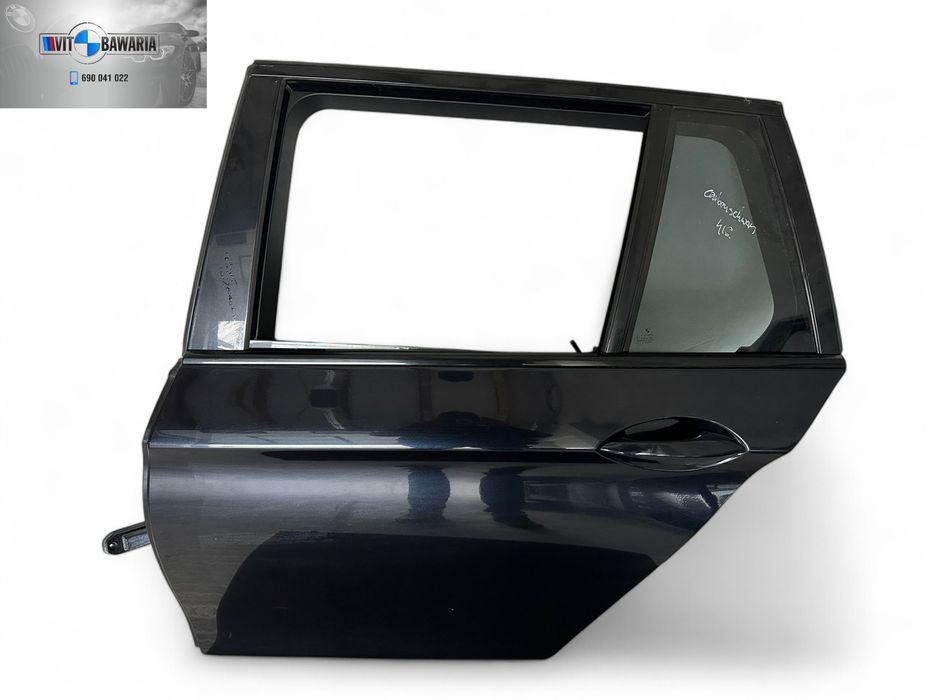 Drzwi lewy tył BMW F11 Carbonschwarz 416
