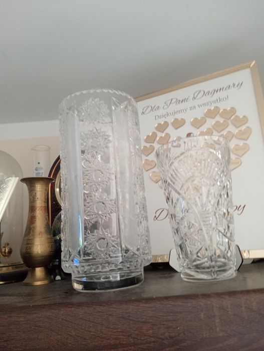 Kryształowe wazony z czasów prl-u