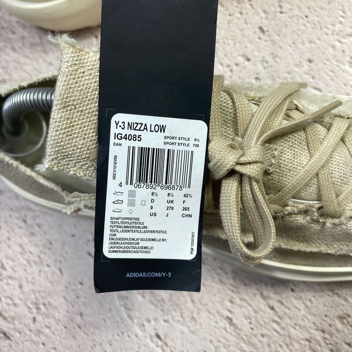 IG4085 42.5 Adidas x Yohji Yamamoto Y-3 Nizza originals кросівки