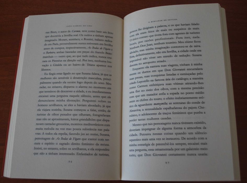 O Burlador de Sevilha de João Gabriel de Lima