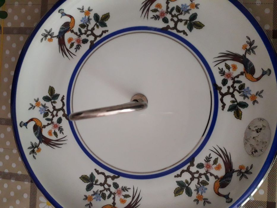 Prato pintado a mão