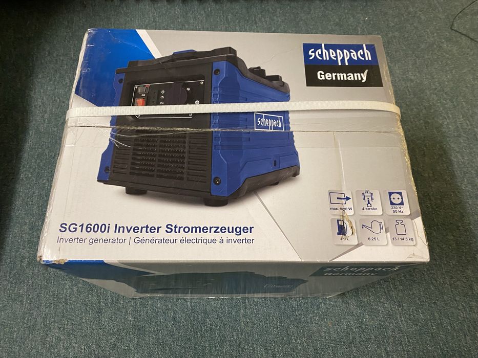 Генератор , інверторна   електростанція   SCHEPPACH SG1600I