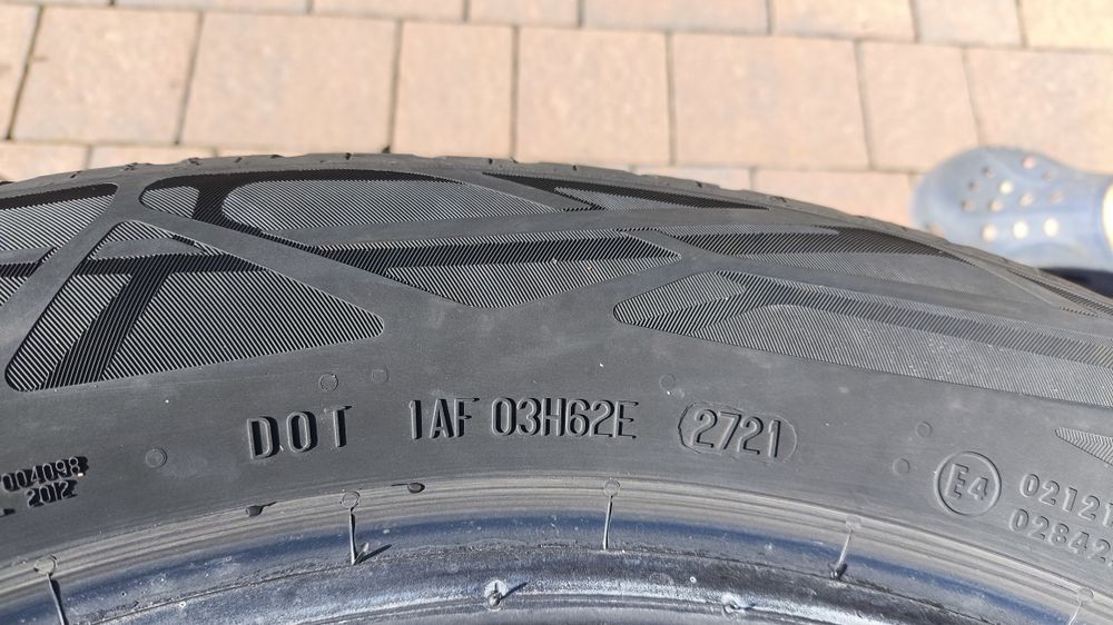 Opony 2x Continental 2x Bridgestone
