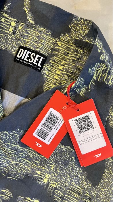 Diesel костюм шорти рубашка хл-ххл
