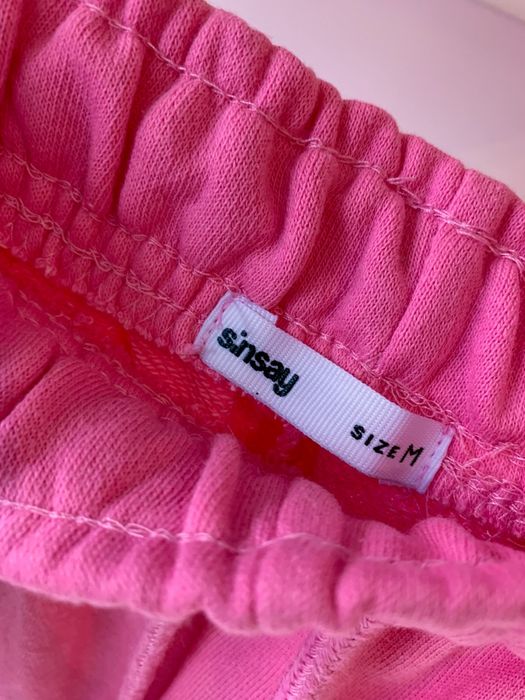 spodnie różowe Sinsay M-L