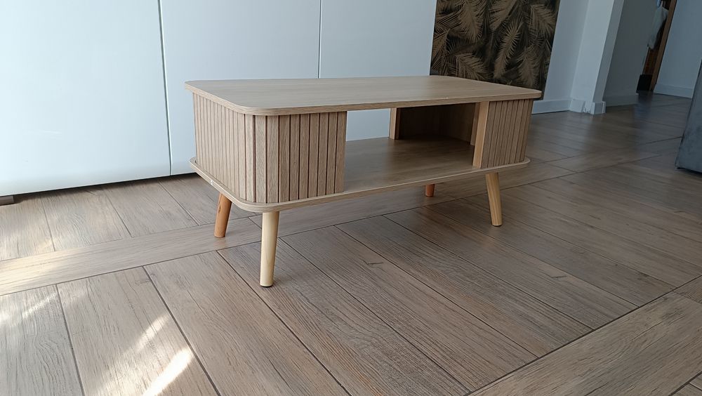 Stolik kawowy jasne drewno