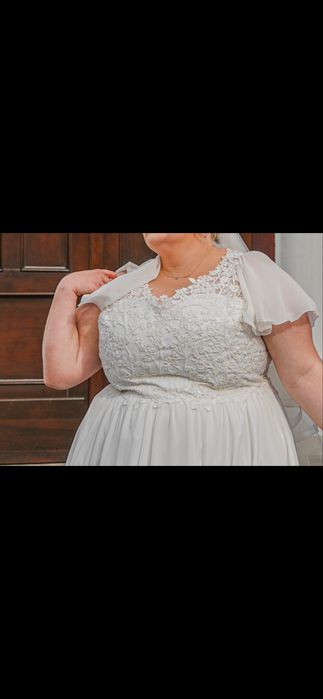 Suknia ślubna plus size