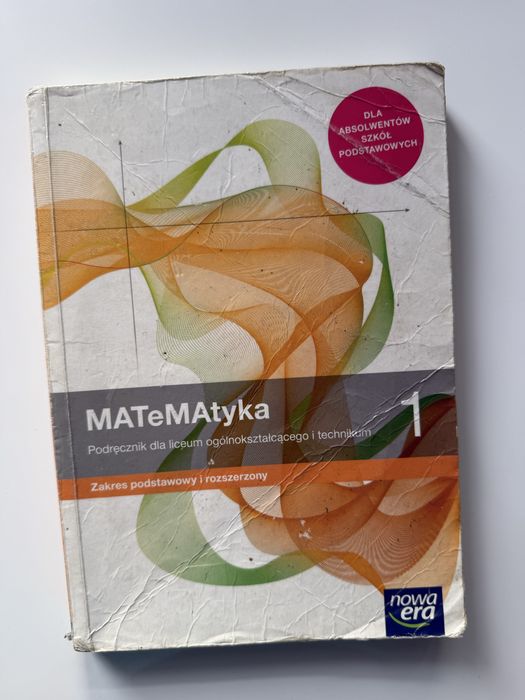 Matematyka Podręcznik dla liceum i technikum 1
